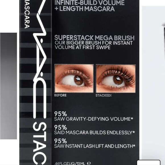Mac Cosmetics Mac Stack Infinite-Build Volume + Length Mascara - Picture 4 of 11